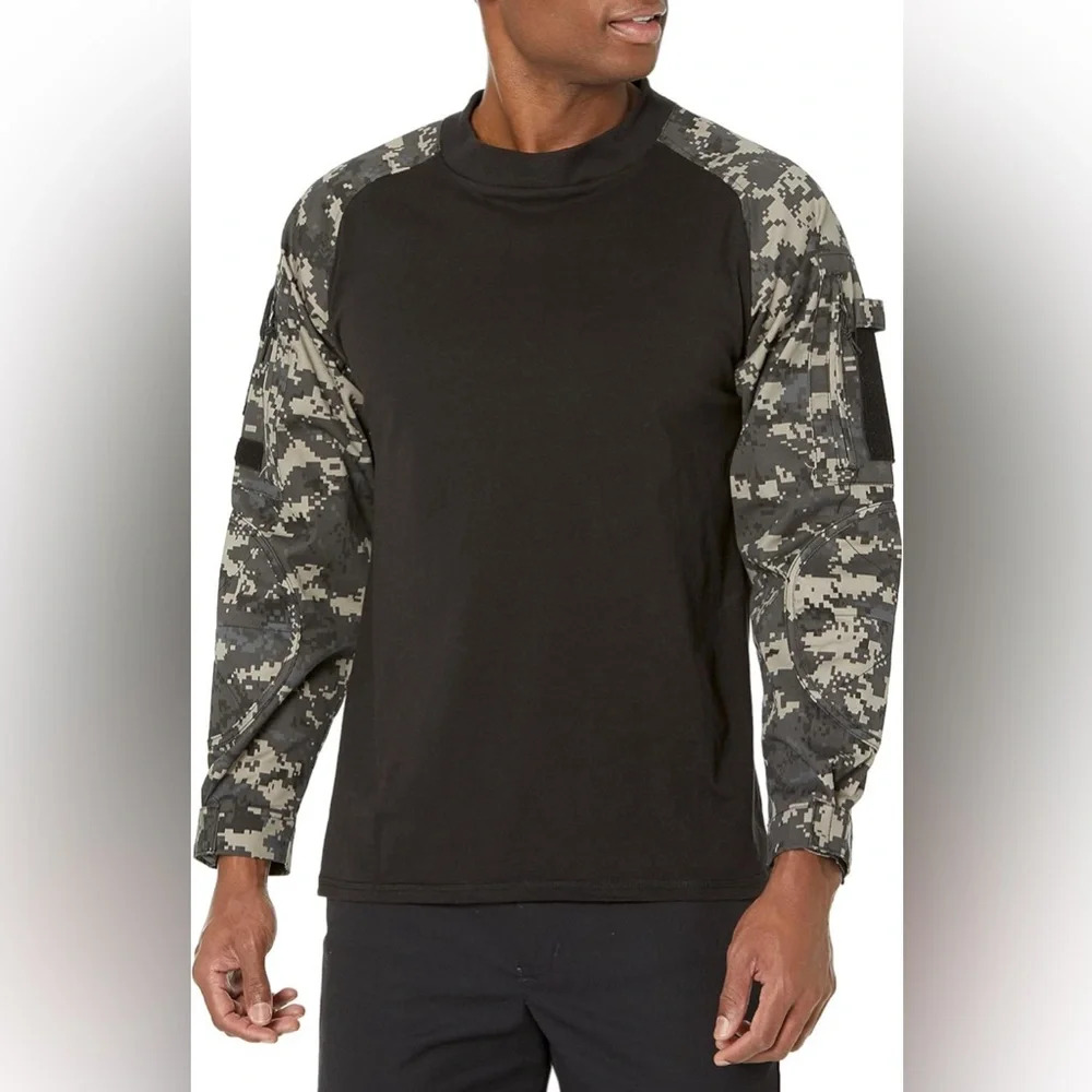 Rothco Tactical Combat Airsoft Shirt Lightweight Military Paintball Army Stretch